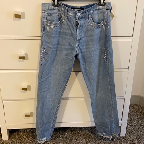 Express Jeans Express High Rise Boyfriend Jeans Poshmark